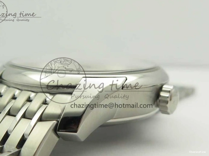 0510 De Ville Hour Vision 41mm SS VSF 1:1 Best Edition White Dial on SS Bracelet A8500 Super Clone Casual 7946
